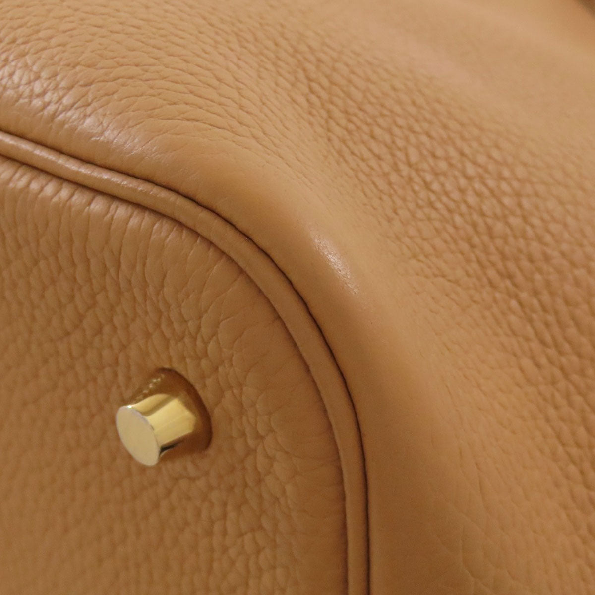 HERMES エルメス ピコタンロックMM ゴールド金具 ハンドバッグ トリヨンクレマンス レディース 中古