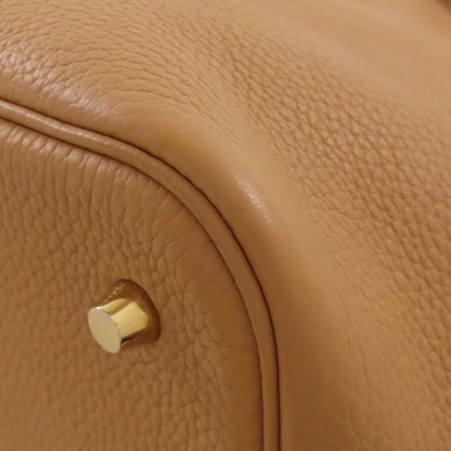 HERMES エルメス ピコタンロックMM ゴールド金具 ハンドバッグ トリヨンクレマンス レディース 中古