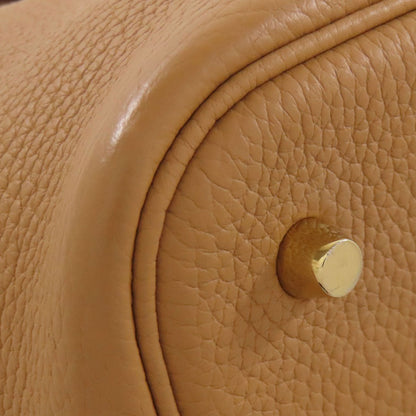 HERMES エルメス ピコタンロックMM ゴールド金具 ハンドバッグ トリヨンクレマンス レディース 中古