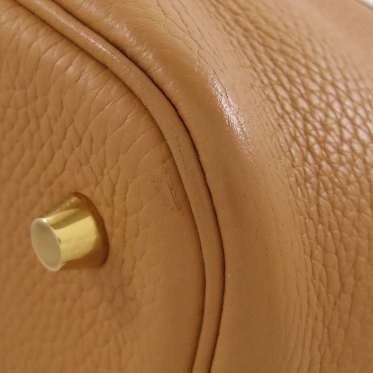 HERMES エルメス ピコタンロックMM ゴールド金具 ハンドバッグ トリヨンクレマンス レディース 中古