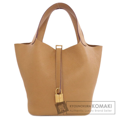 HERMES エルメス ピコタンロックMM ゴールド金具 ハンドバッグ トリヨンクレマンス レディース 中古