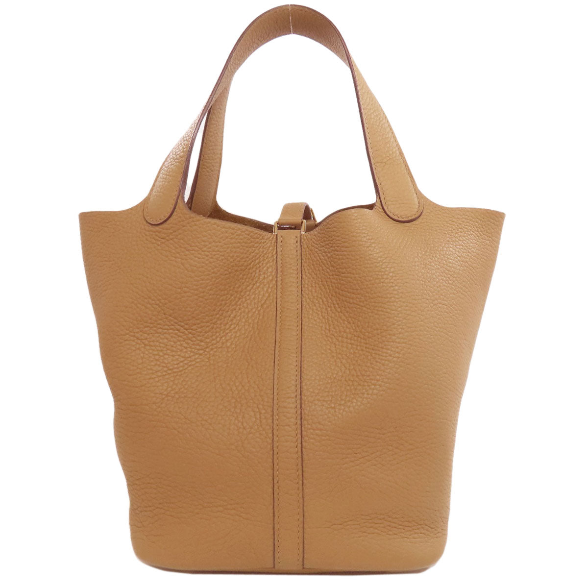 HERMES エルメス ピコタンロックMM ゴールド金具 ハンドバッグ トリヨンクレマンス レディース 中古