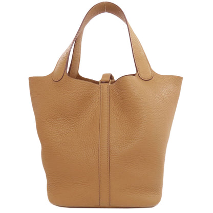 HERMES エルメス ピコタンロックMM ゴールド金具 ハンドバッグ トリヨンクレマンス レディース 中古