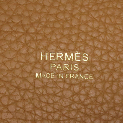 HERMES エルメス ピコタンロックMM ゴールド金具 ハンドバッグ トリヨンクレマンス レディース 中古