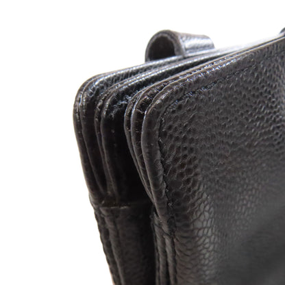 CHANEL シャネル ココマーク トートバッグ グレインド カーフスキン レディース 中古