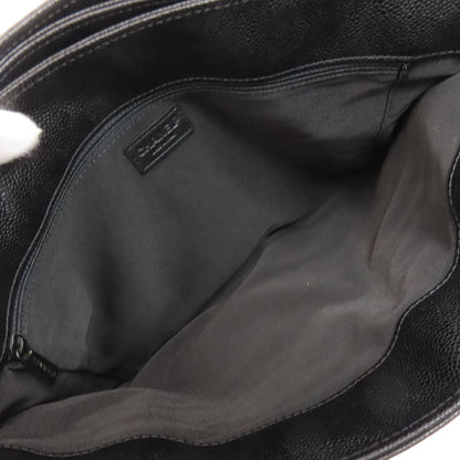 CHANEL シャネル ココマーク トートバッグ グレインド カーフスキン レディース 中古