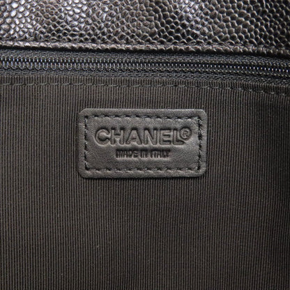 CHANEL シャネル ココマーク トートバッグ グレインド カーフスキン レディース 中古