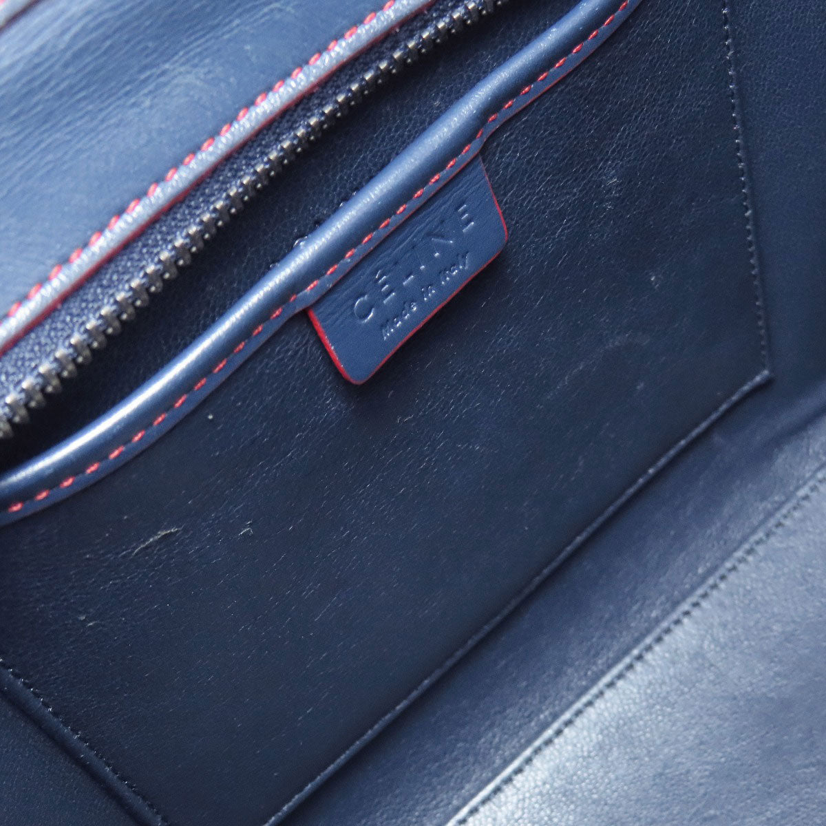 CELINE セリーヌ ラゲージナノ 2WAY ハンドバッグ カーフ レディース 中古