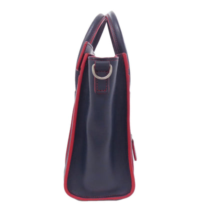 CELINE セリーヌ ラゲージナノ 2WAY ハンドバッグ カーフ レディース 中古