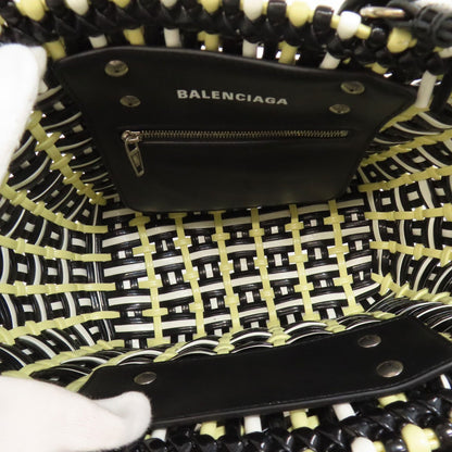 BALENCIAGA バレンシアガ 671342 ビストロXS 2WAY ハンドバッグ エナメル レディース 中古