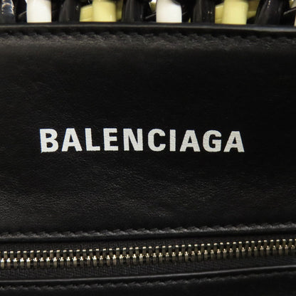 BALENCIAGA バレンシアガ 671342 ビストロXS 2WAY ハンドバッグ エナメル レディース 中古