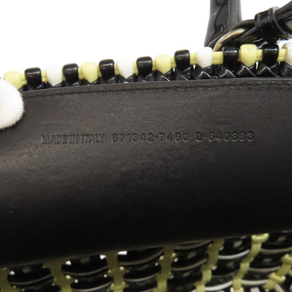 BALENCIAGA バレンシアガ 671342 ビストロXS 2WAY ハンドバッグ エナメル レディース 中古