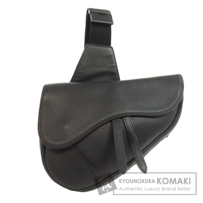 CHRISTIAN DIOR クリスチャンディオール サドル ボディバッグ カーフ レディース 中古