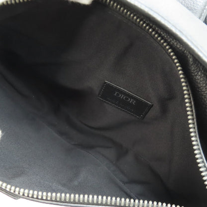 CHRISTIAN DIOR クリスチャンディオール サドル ボディバッグ カーフ レディース 中古