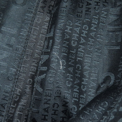 CHANEL シャネル チョコバー シルバー金具 2WAY ボストンバッグ グレインド カーフスキン レディース 中古