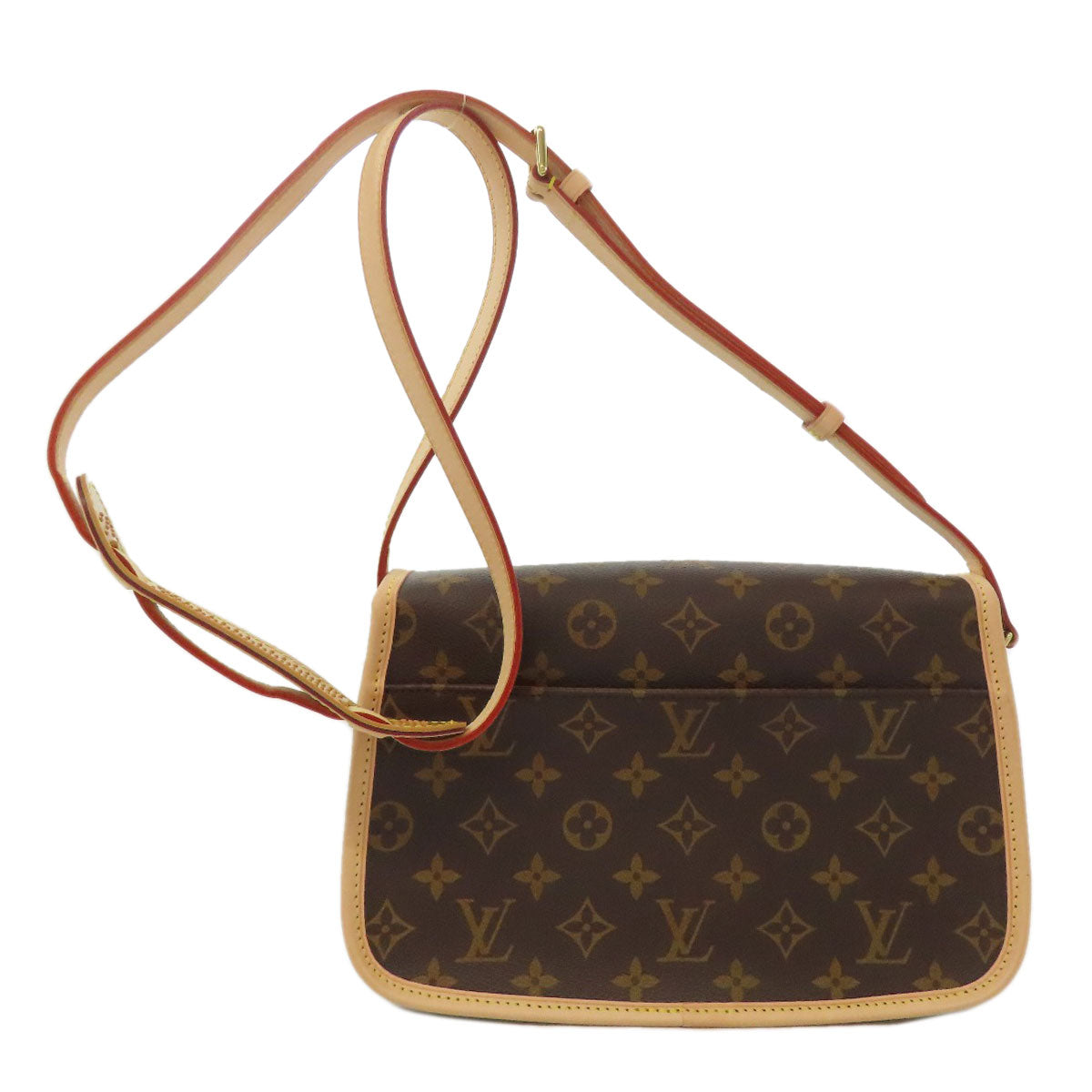 LOUIS VUITTON ルイヴィトン M42250 ソローニュ ショルダーバッグ モノグラムキャンバス レディース 中古