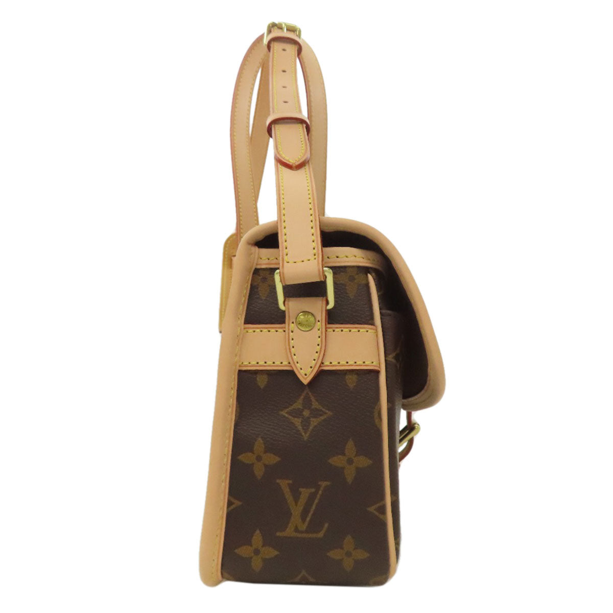 LOUIS VUITTON ルイヴィトン M42250 ソローニュ ショルダーバッグ モノグラムキャンバス レディース 中古