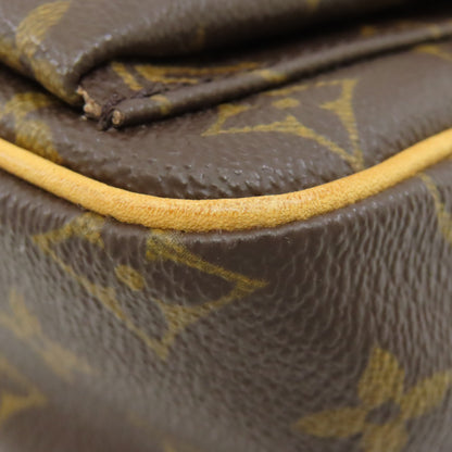 LOUIS VUITTON ルイヴィトン M51165 ヴィヴァシテPM ショルダーバッグ モノグラムキャンバス レディース 中古