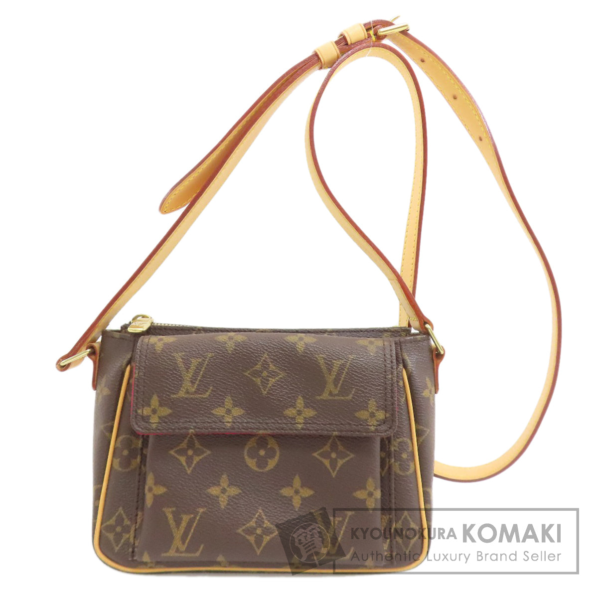 LOUIS VUITTON ルイヴィトン M51165 ヴィヴァシテPM ショルダーバッグ モノグラムキャンバス レディース 中古