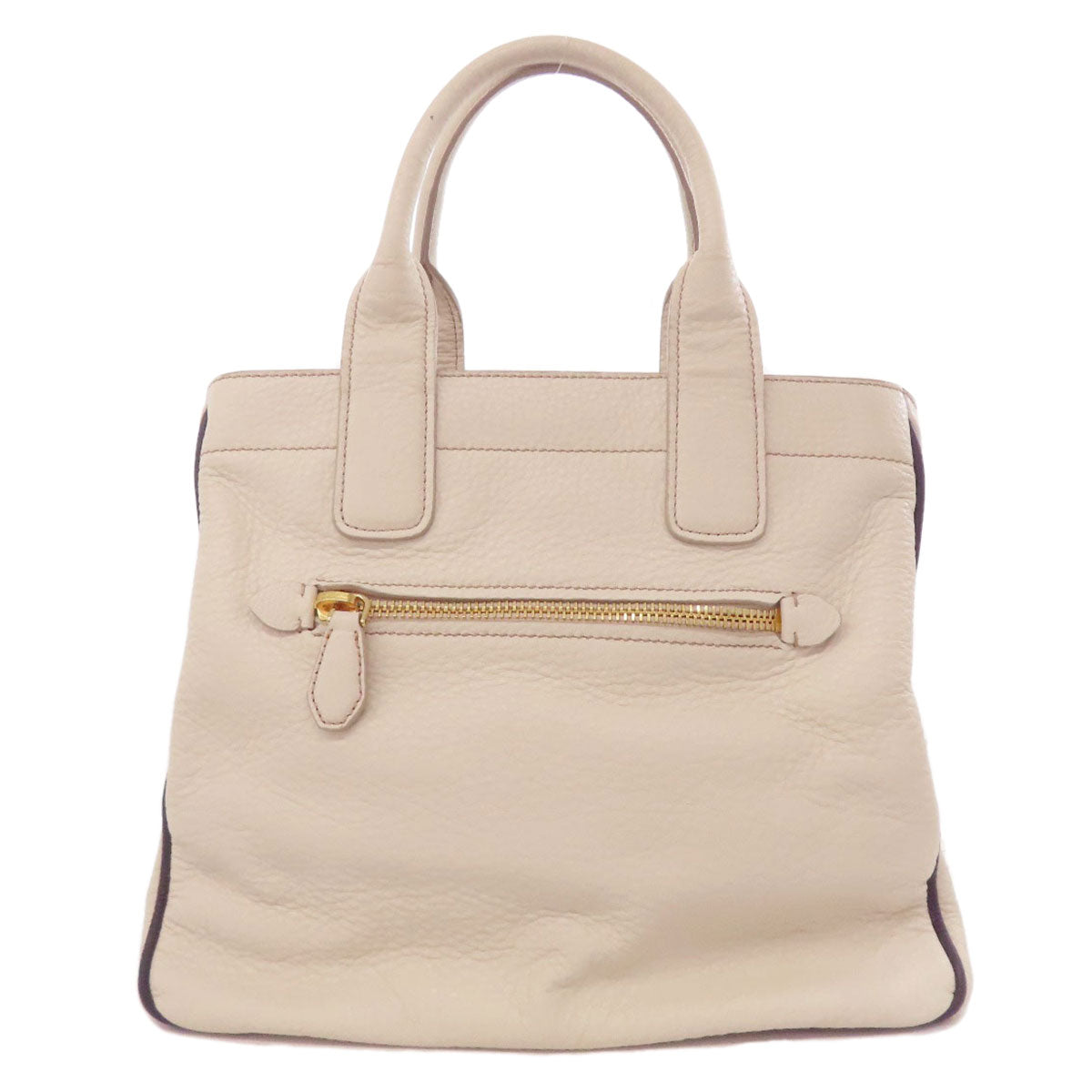 MIUMIU ミュウミュウ 2WAY ハンドバッグ レザー レディース 中古
