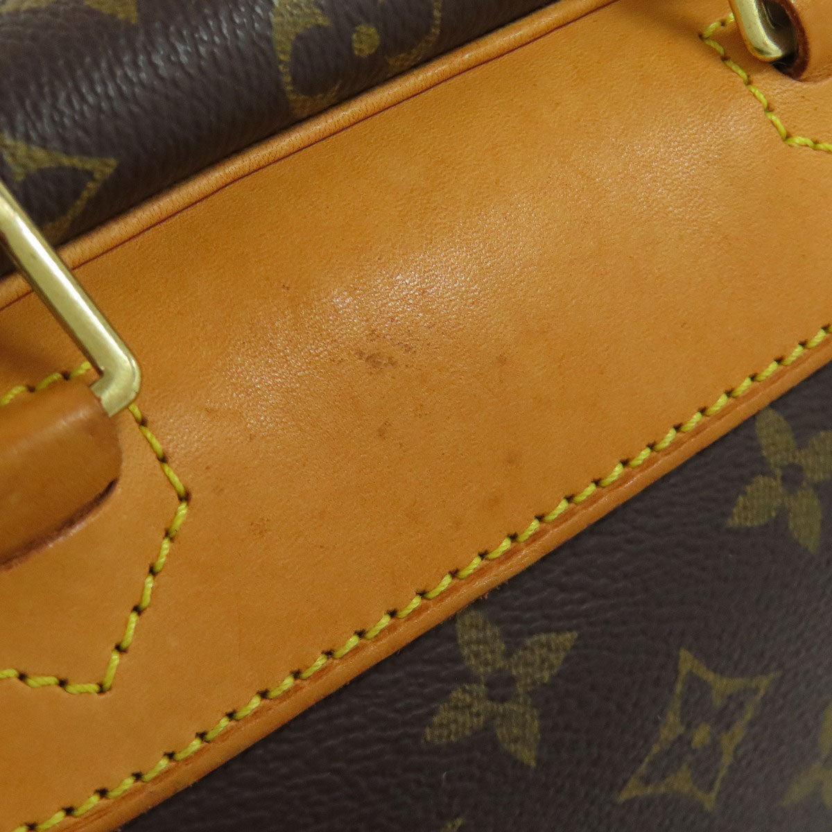 LOUIS VUITTON ルイヴィトン M47270 ドーヴィル ハンドバッグ モノグラムキャンバス レディース 中古