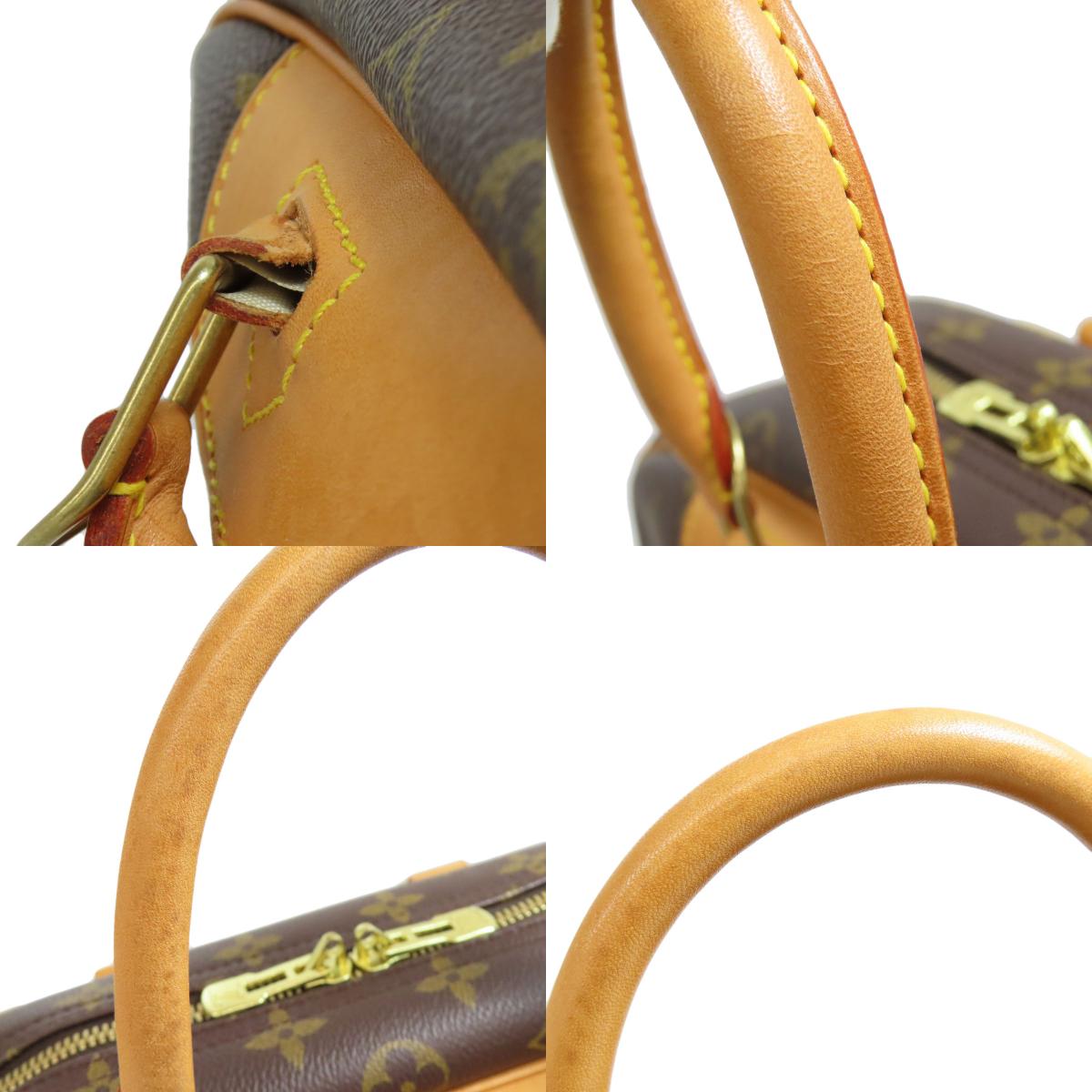 LOUIS VUITTON ルイヴィトン M47270 ドーヴィル ハンドバッグ モノグラムキャンバス レディース 中古