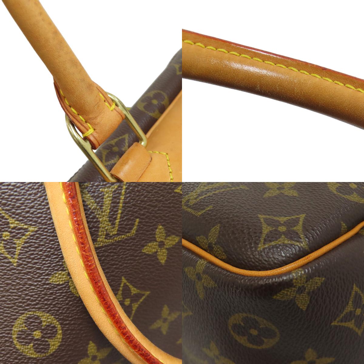 LOUIS VUITTON ルイヴィトン M47270 ドーヴィル ハンドバッグ モノグラムキャンバス レディース 中古