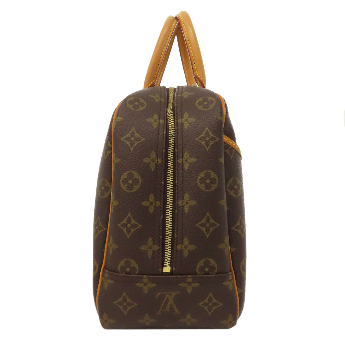 LOUIS VUITTON ルイヴィトン M47270 ドーヴィル ハンドバッグ モノグラムキャンバス レディース 中古