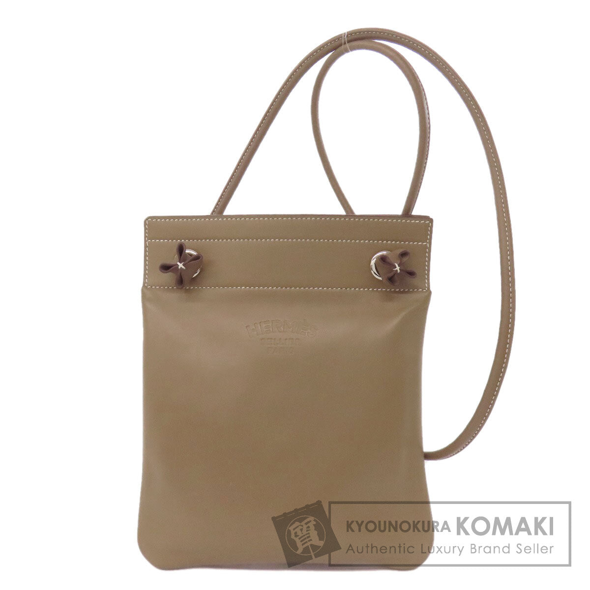 HERMES エルメス サックアリーヌ エトープ シルバー金具 ショルダーバッグ アニョーミロ レディース 中古