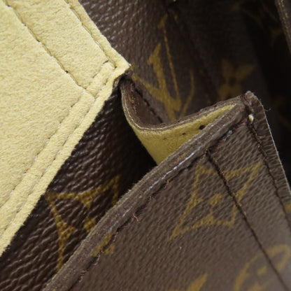LOUIS VUITTON ルイヴィトン M40026 マンハッタンPM ハンドバッグ モノグラムキャンバス レディース 中古