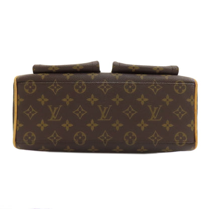 LOUIS VUITTON ルイヴィトン M40026 マンハッタンPM ハンドバッグ モノグラムキャンバス レディース 中古