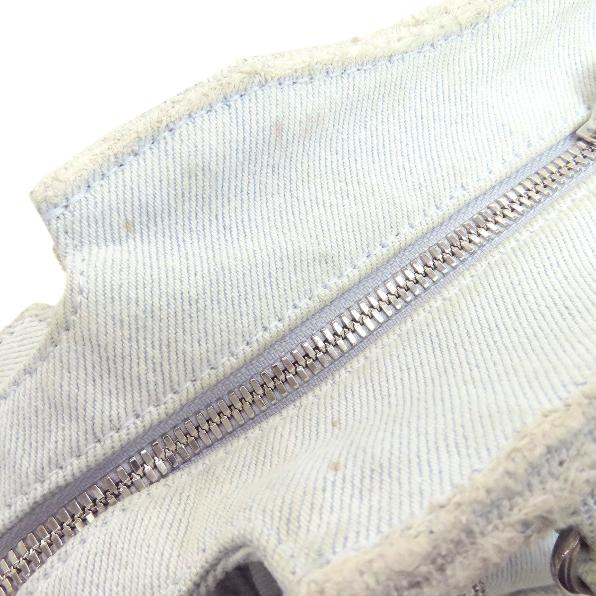 BALENCIAGA バレンシアガ 70940 ネオ カゴール XS 2WAY ハンドバッグ デニム レディース 中古
