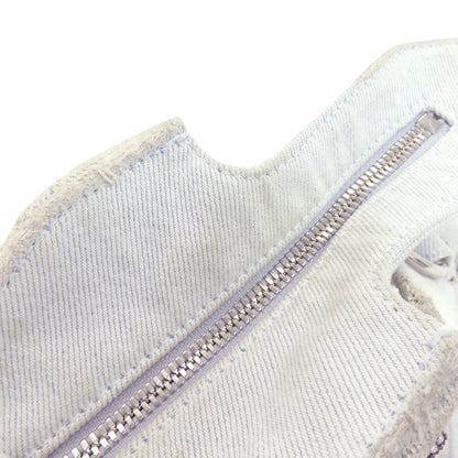 BALENCIAGA バレンシアガ 70940 ネオ カゴール XS 2WAY ハンドバッグ デニム レディース 中古