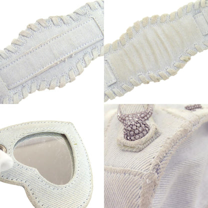 BALENCIAGA バレンシアガ 70940 ネオ カゴール XS 2WAY ハンドバッグ デニム レディース 中古
