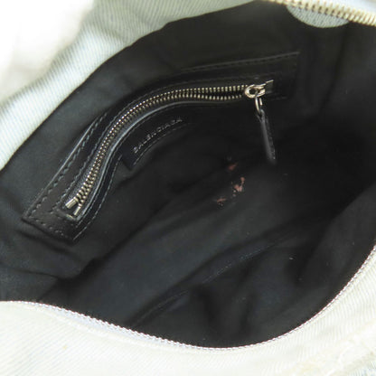 BALENCIAGA バレンシアガ 70940 ネオ カゴール XS 2WAY ハンドバッグ デニム レディース 中古