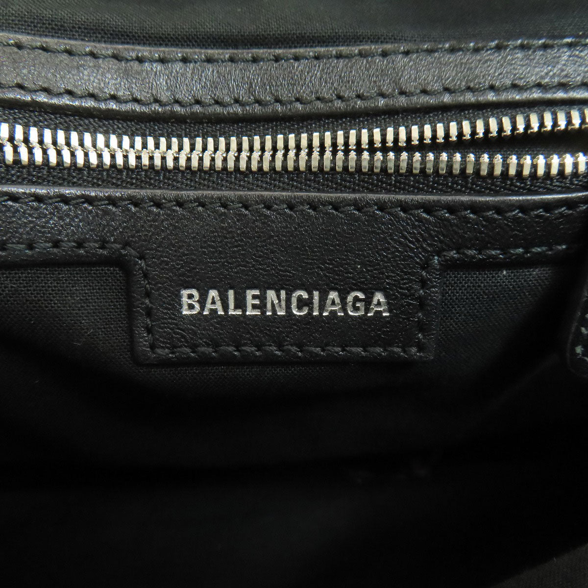 BALENCIAGA バレンシアガ 70940 ネオ カゴール XS 2WAY ハンドバッグ デニム レディース 中古