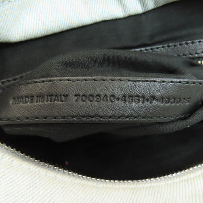 BALENCIAGA バレンシアガ 70940 ネオ カゴール XS 2WAY ハンドバッグ デニム レディース 中古