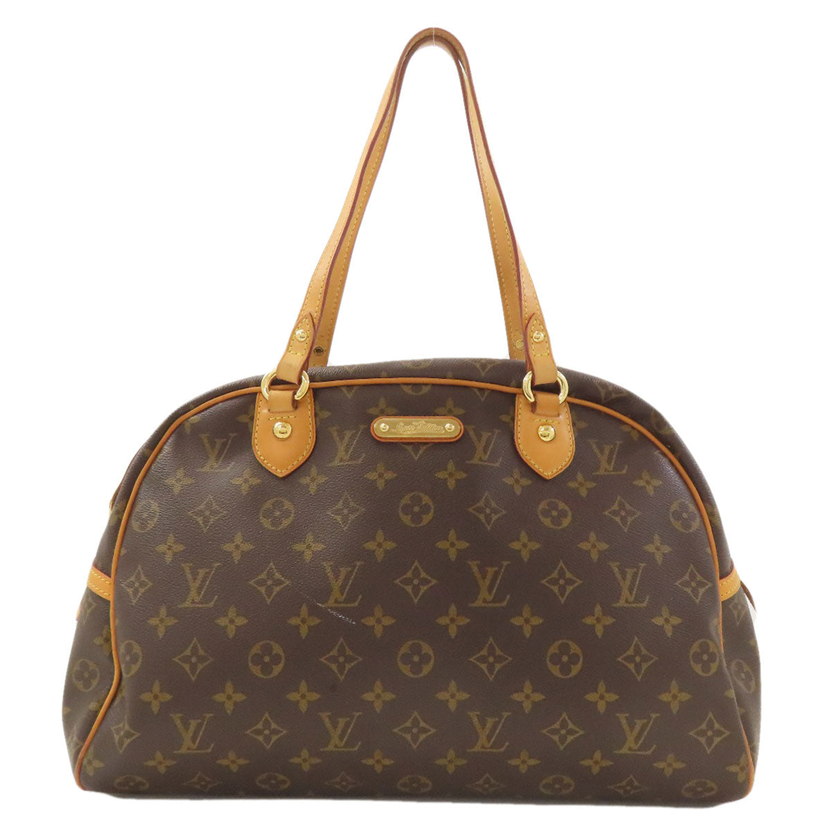 LOUIS VUITTON ルイヴィトン M95566 モントルグイユGM トートバッグ モノグラムキャンバス レディース 中古