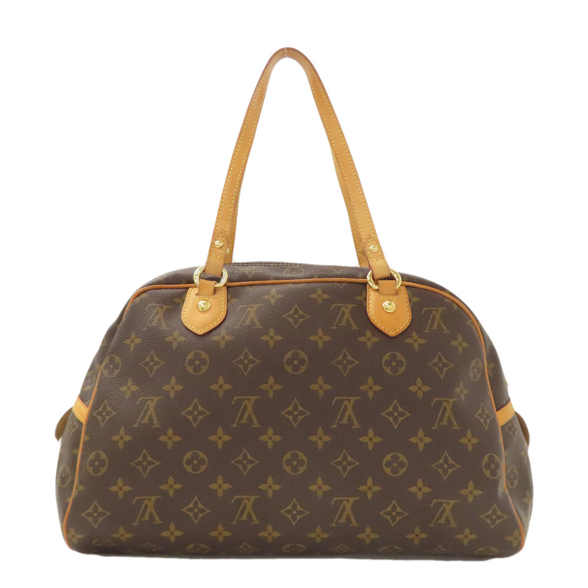 LOUIS VUITTON ルイヴィトン M95566 モントルグイユGM トートバッグ モノグラムキャンバス レディース 中古