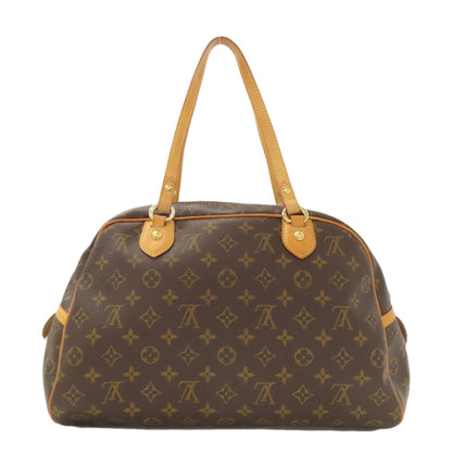 LOUIS VUITTON ルイヴィトン M95566 モントルグイユGM トートバッグ モノグラムキャンバス レディース 中古