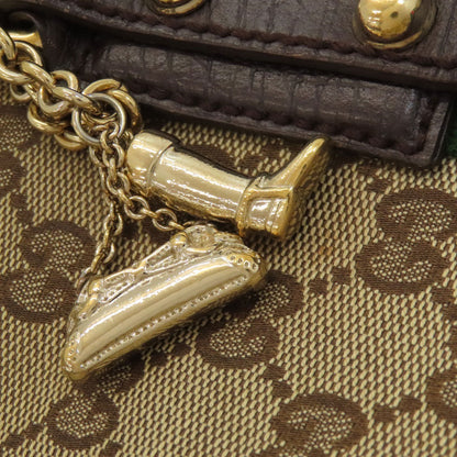 GUCCI グッチ 162899 GG シェリーライン トートバッグ キャンバス レディース 中古