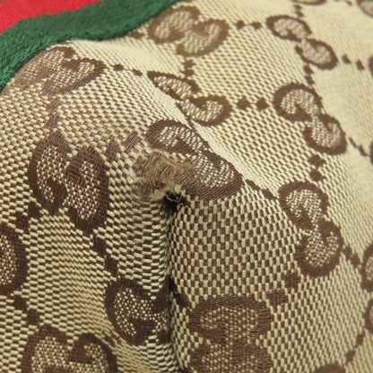 GUCCI グッチ 162899 GG シェリーライン トートバッグ キャンバス レディース 中古