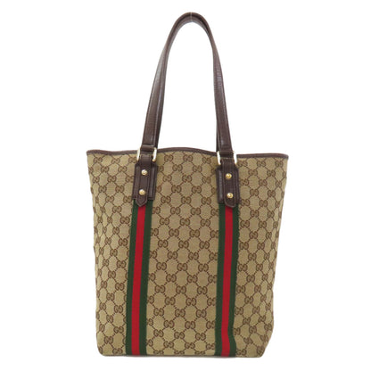 GUCCI グッチ 162899 GG シェリーライン トートバッグ キャンバス レディース 中古