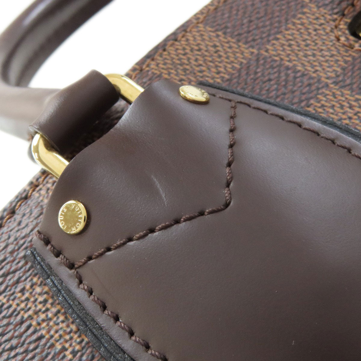 LOUIS VUITTON ルイヴィトン N41487 ノルマンディー トートバッグ ダミエキャンバス レディース 中古
