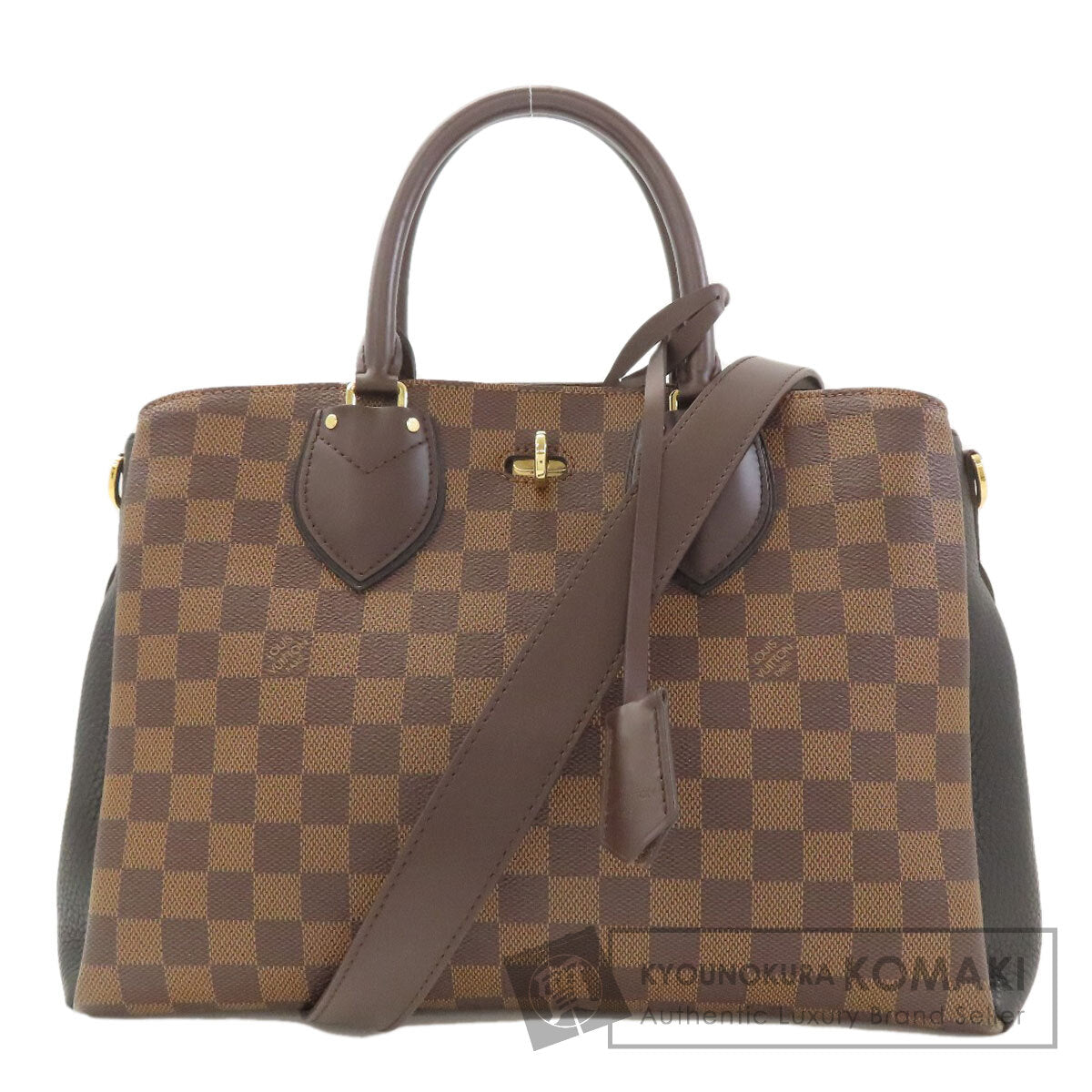LOUIS VUITTON ルイヴィトン N41487 ノルマンディー トートバッグ ダミエキャンバス レディース 中古