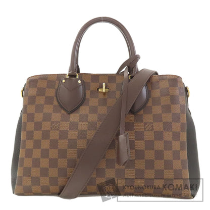 LOUIS VUITTON ルイヴィトン N41487 ノルマンディー トートバッグ ダミエキャンバス レディース 中古