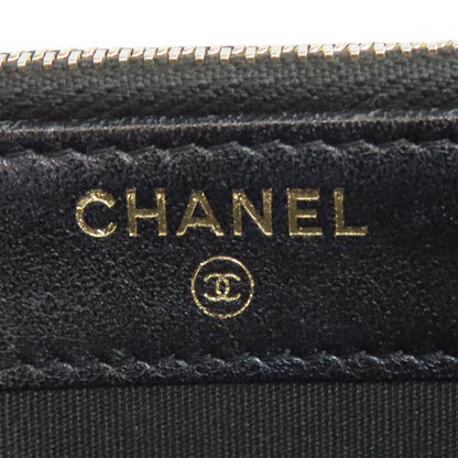 CHANEL シャネル チェーンウォレット ボーイシャネル マトラッセ ゴールド金具 長財布（小銭入れあり） グレインド カーフスキン レディース 中古