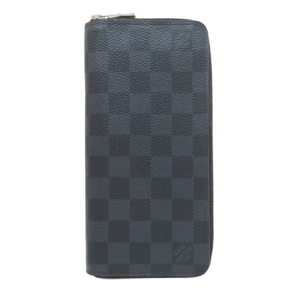 LOUIS VUITTON ルイヴィトン ジッピーウォレット・ヴェルティカル 長財布（小銭入れあり） ダミエキャンバス レディース 中古