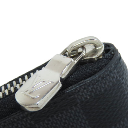 LOUIS VUITTON ルイヴィトン ジッピーウォレット・ヴェルティカル 長財布（小銭入れあり） ダミエキャンバス レディース 中古