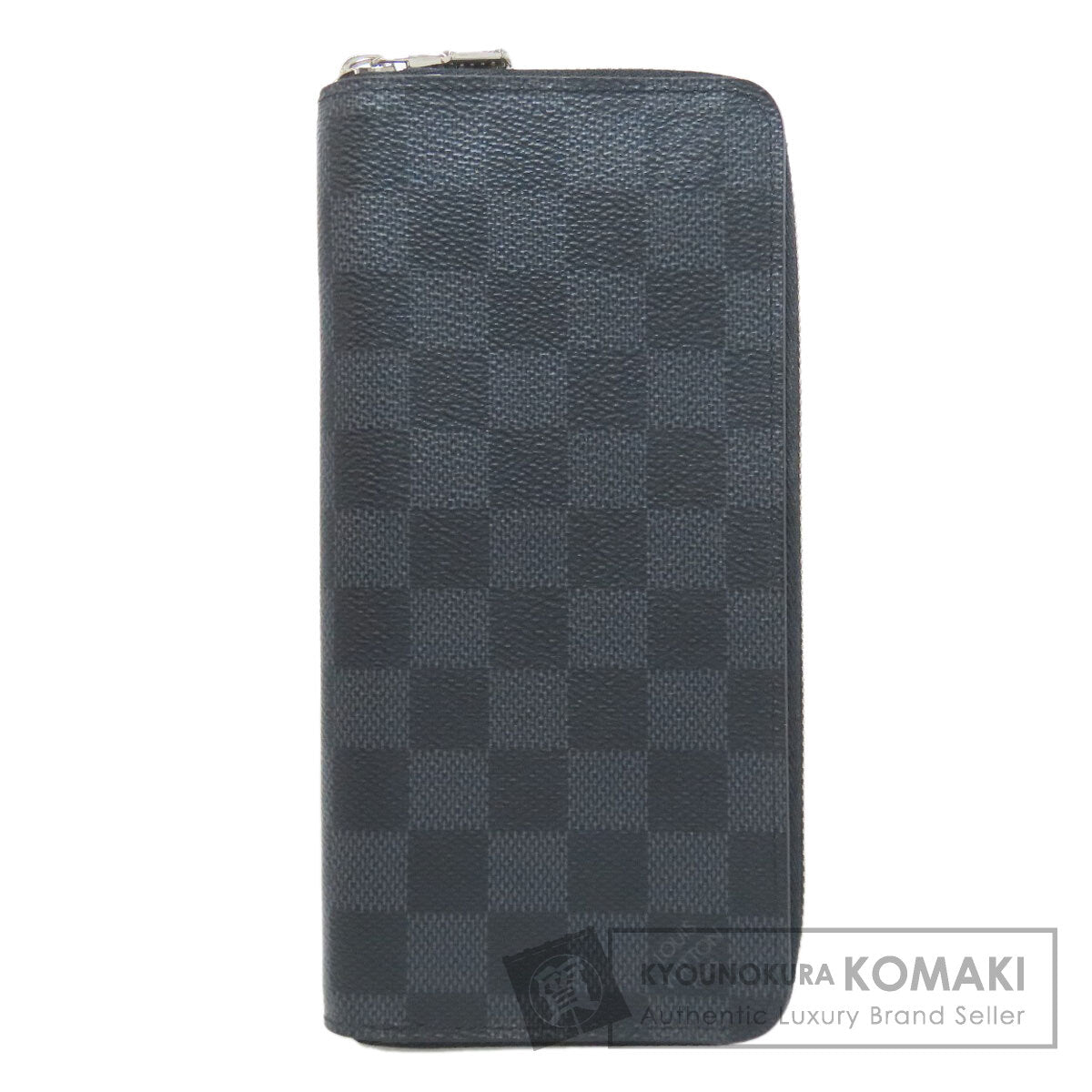 LOUIS VUITTON ルイヴィトン ジッピーウォレット・ヴェルティカル 長財布（小銭入れあり） ダミエキャンバス レディース 中古